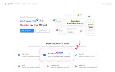 LightPDF - AI For Docs, Edit and Convert PDF