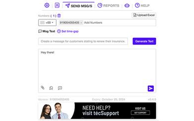 Free Bulk Sender for Whatsapp ?? by AI