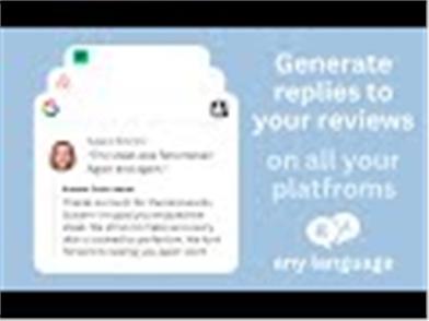 AI Review Reply & Support Response Generator