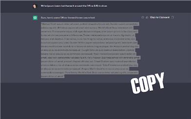 Chat GPT テキスト背景リムーバー