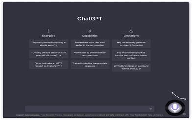 Talk with chat gpt