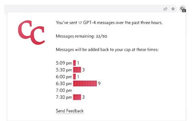 Chatterclock — Track Your GPT-4 Messages