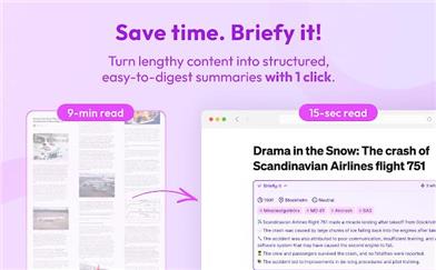 Briefy - AI-Powered Content Summarizer