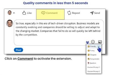 Engage AI - Comment AI for Social Networks