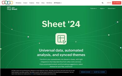 Zoho Sheet