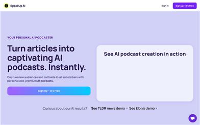 SpeakUp AI