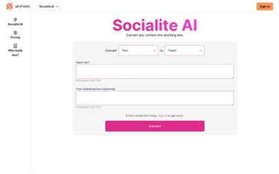 Socialite AI