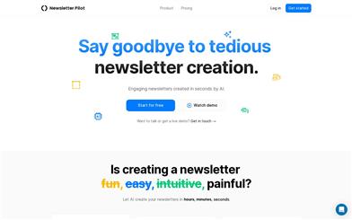 Newsletter Pilot
