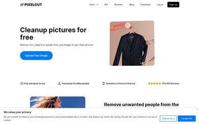 Cleanup Pictures By Pixelcut