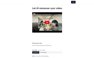 AI VoiceOver