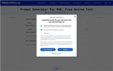 POE Prompt Generator