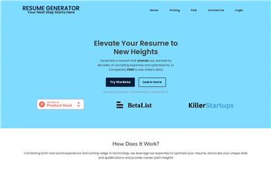 Resume Generator