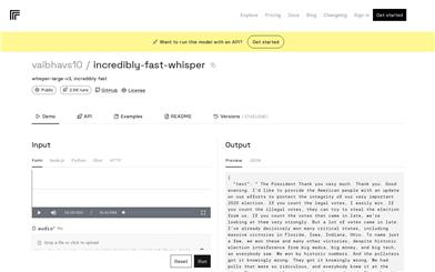 Insanely Fast Whisper