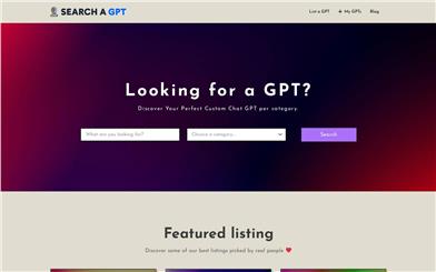 Search a GPT