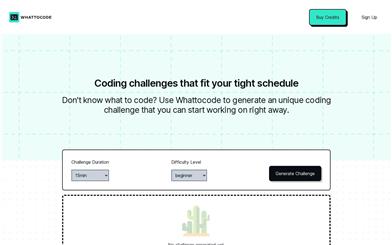 Whattocode