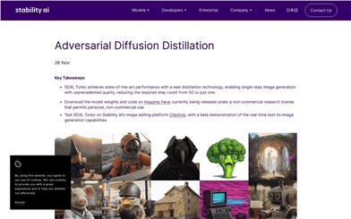 Adversarial Diffusion Distillation