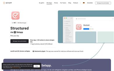 Structured on Setapp