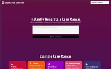 Lean Canvas