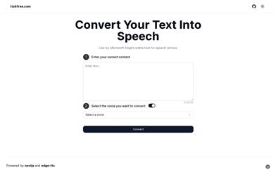 Free Text to Speech