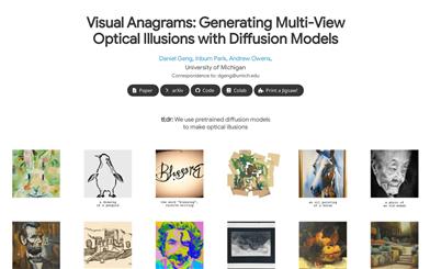 Visual Anagrams