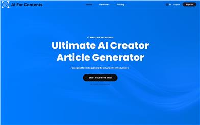 AI For Contents