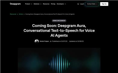 Deepgram Aura