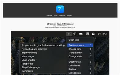 Ethertext