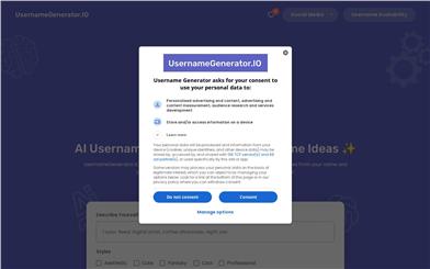 Username Generator