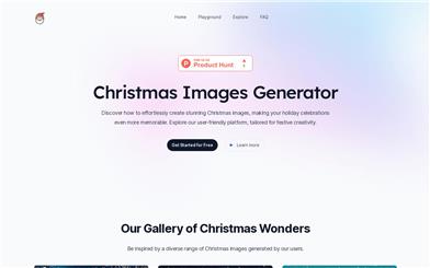 Christmas Images Generator