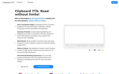 Clipboard TTS