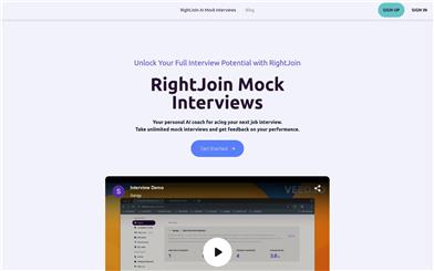 RightJoin AI Mock Interviews