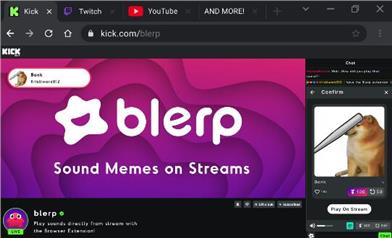 Blerp - AI TTS, Sound Memes on Streams