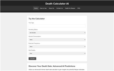Death Calculator AI