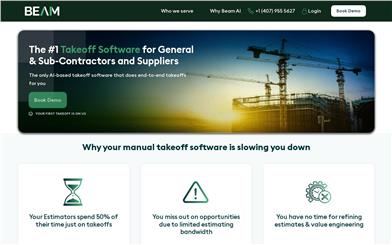 Beam AI Takeoff Software