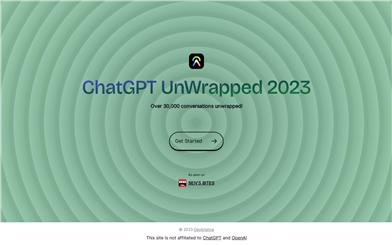 ChatGPT UnWrapped 2023