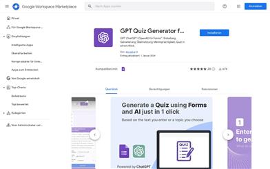 GPT Quiz Generator for Forms