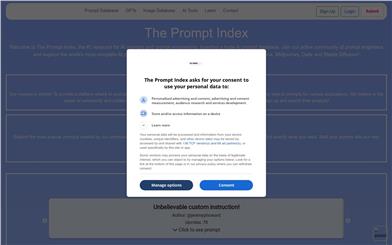 The Prompt Index