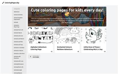 Coloring Pages Every Day