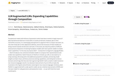 LLM Augmented LLMs