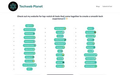Tech Web Plane