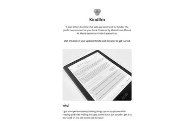 Kindllm