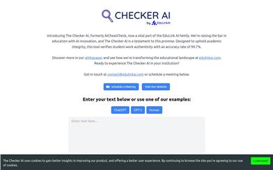 Checker AI