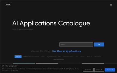 Ai Application Catalogue