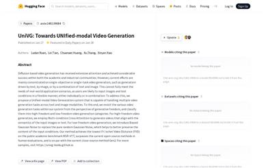 UniVG