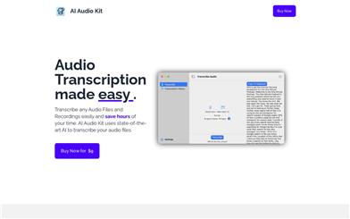 AI Audio Kit