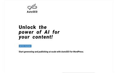 AutoSEO For WordPress