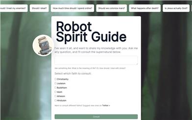 Robot Spirit Guide