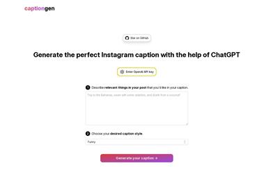 Captiongen