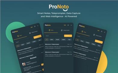 ProNoto - Floating Note, Teleprompter, Ask AI