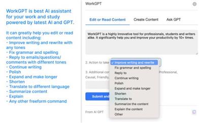 WorkGPT - GPT for Work